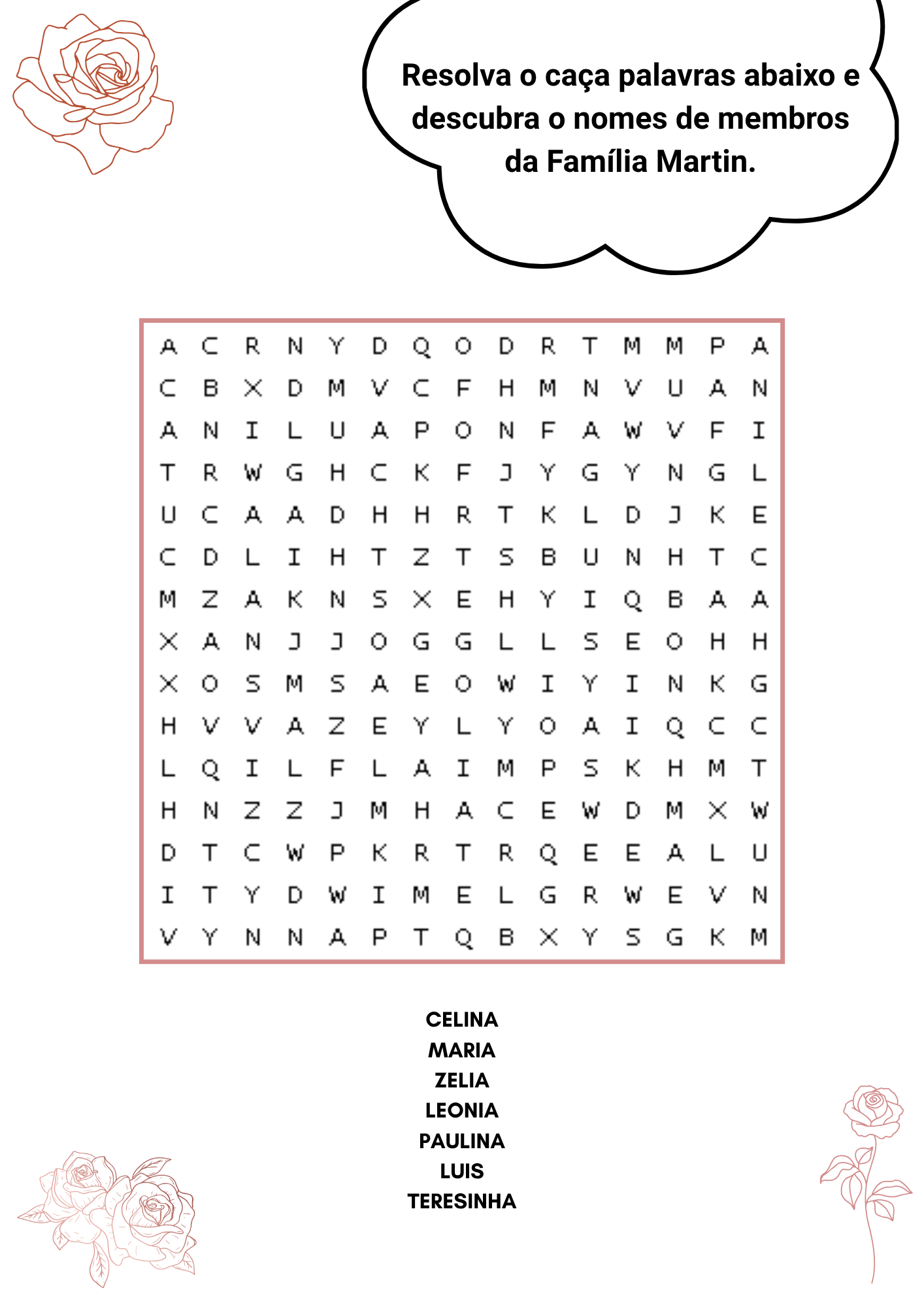 Livro de atividades católico | Santa Teresinha do Menino Jesus - Imagem 4