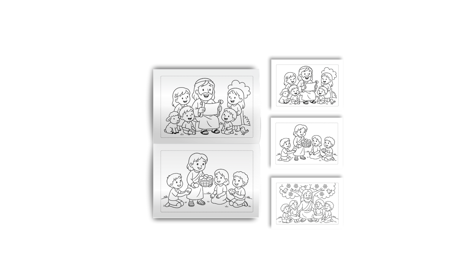 Combo promocional: Livros de colorir católico - Imagem 15