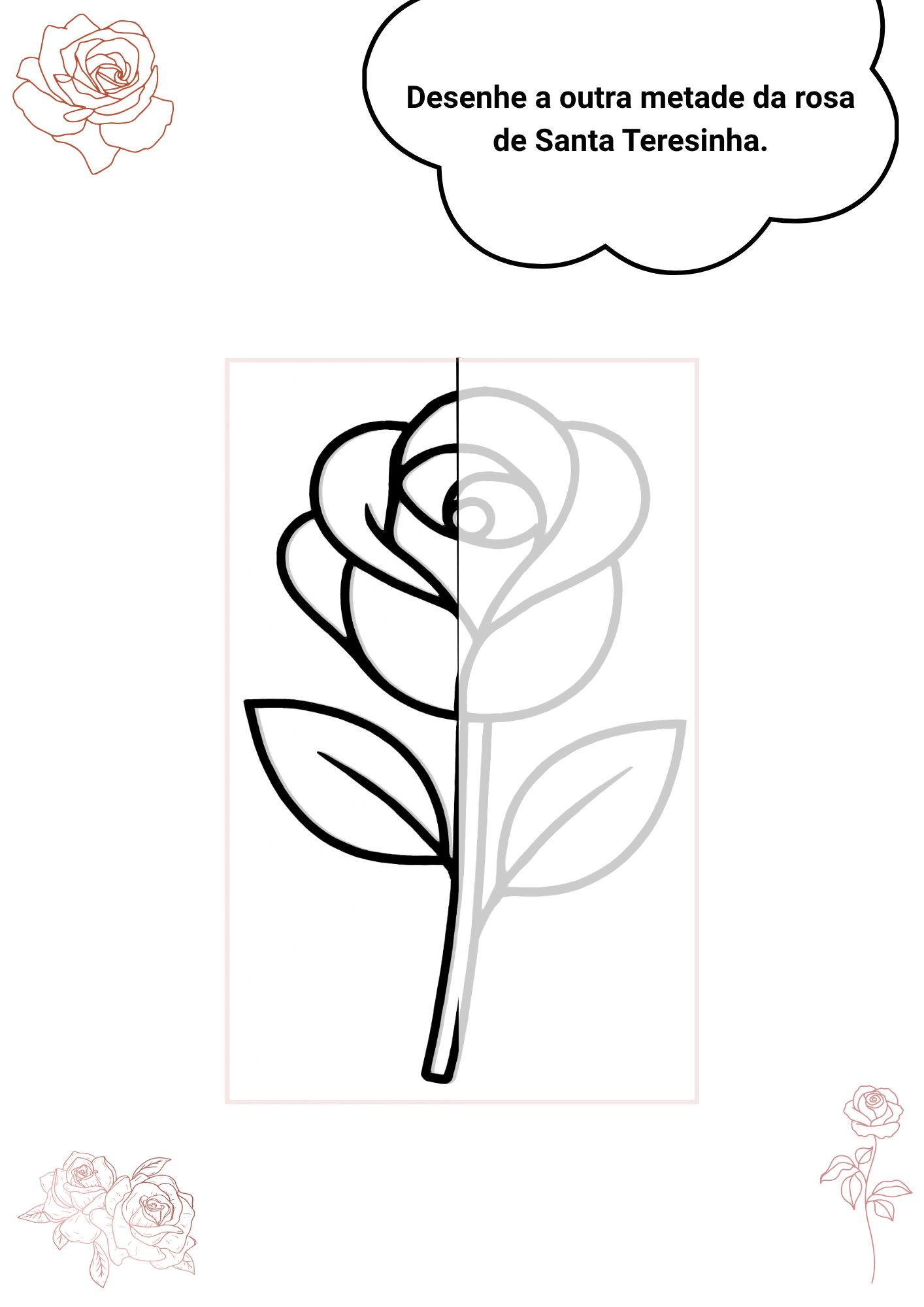 Livro de atividades católico | Santa Teresinha do Menino Jesus - Imagem 6