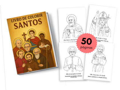 Livro de colorir infantil católico | Leve 3, pague 1