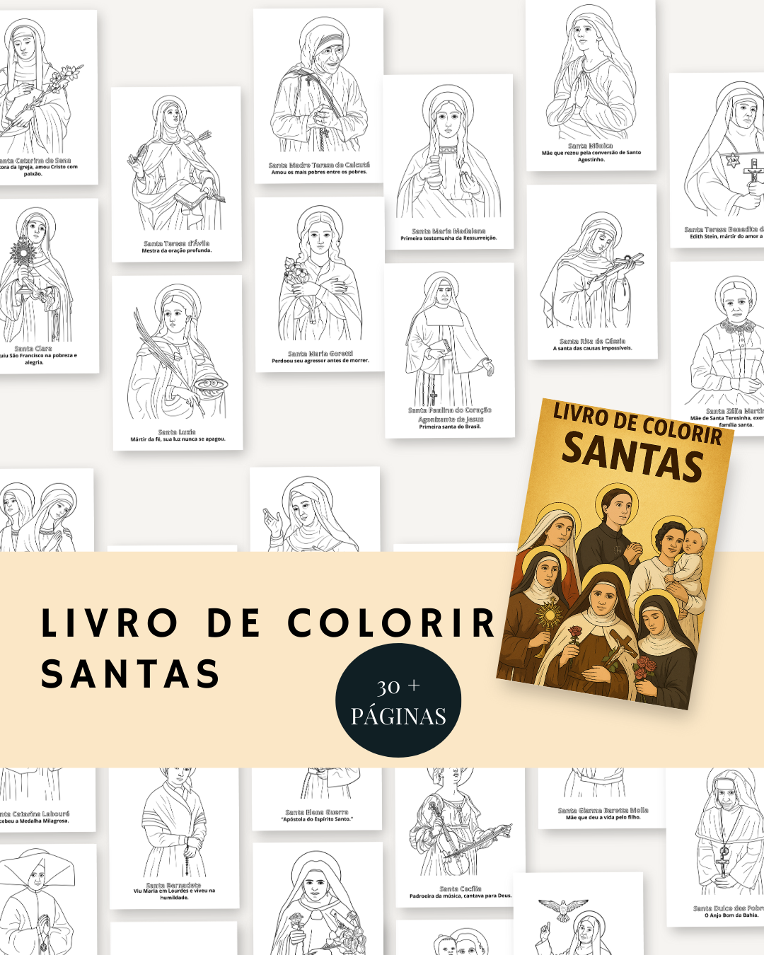 Combo promocional: Livros de colorir católico - Imagem 11