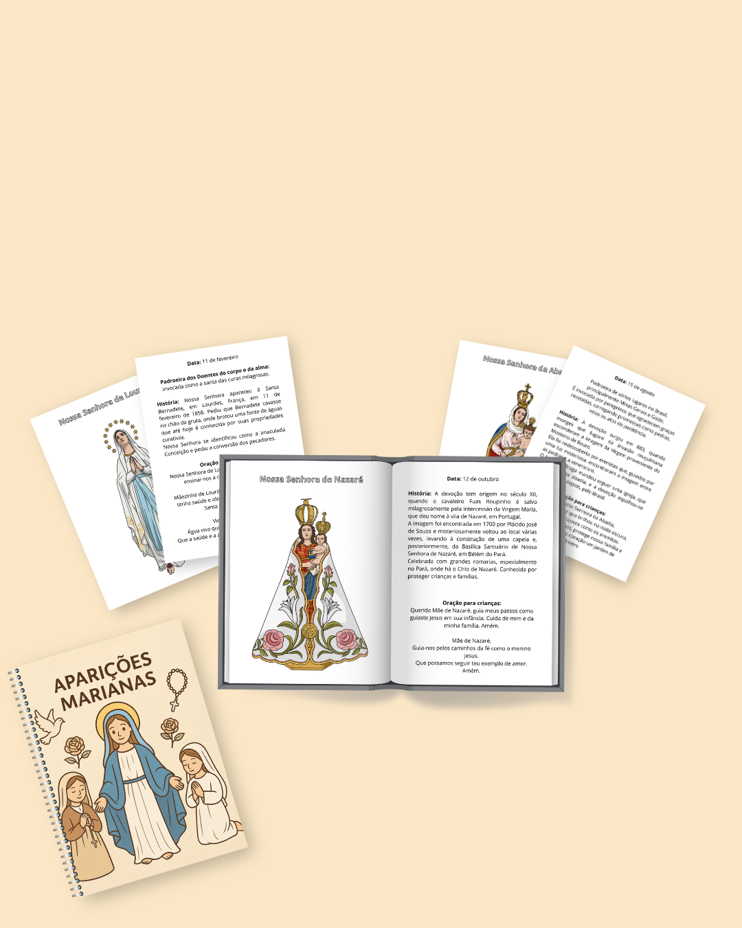 Combo promocional: Livros de colorir católico - Imagem 8