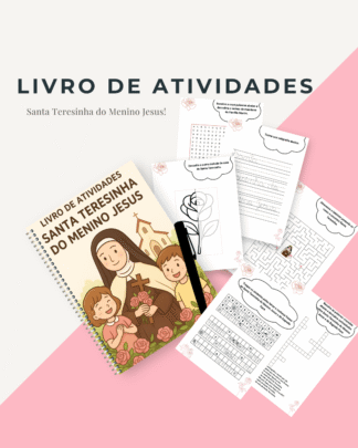 Livro de atividades católico | Santa Teresinha do Menino Jesus