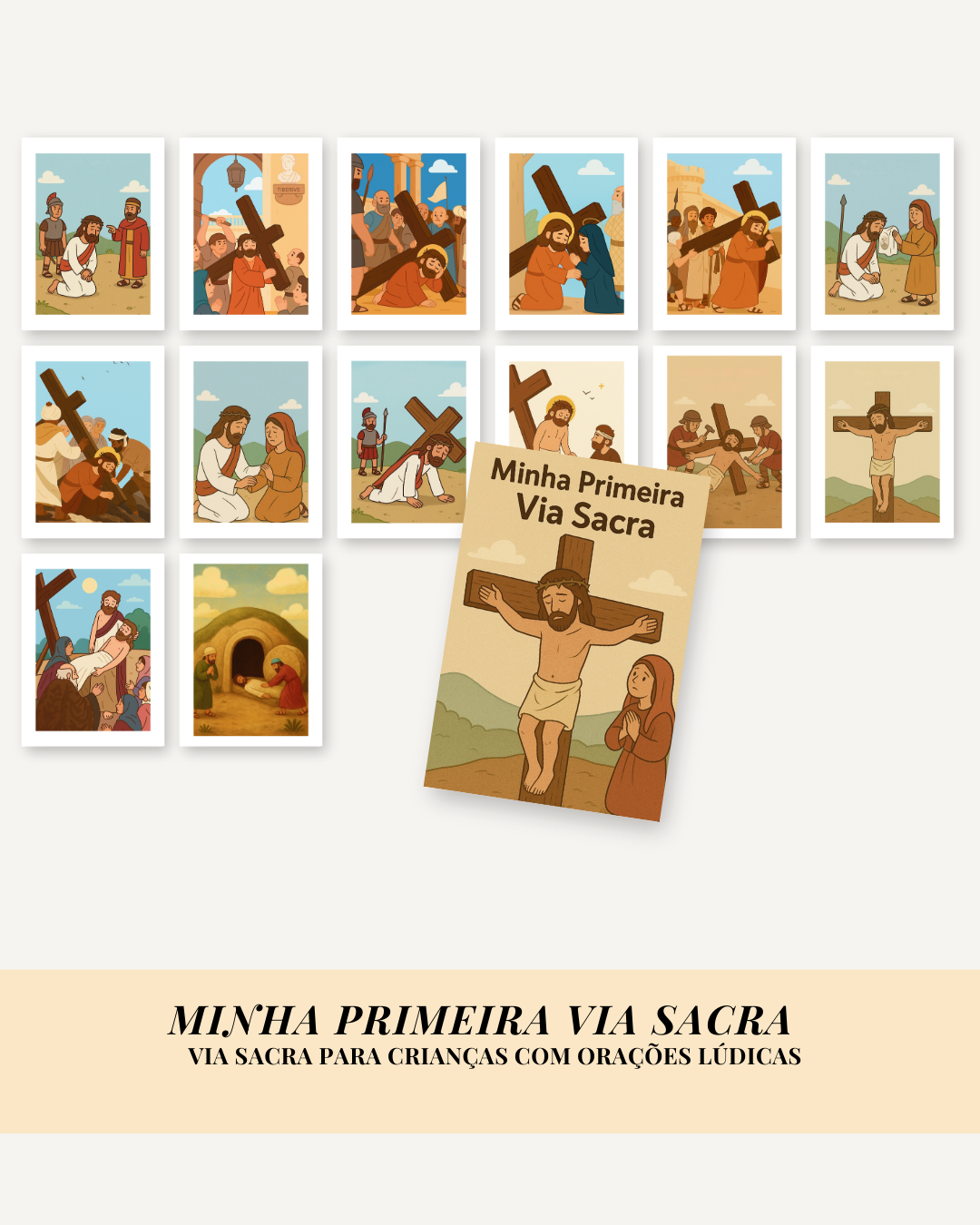 Combo promocional: Livros de colorir católico - Imagem 3