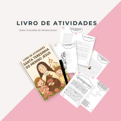 Livro de atividades católico | Santa Teresinha do Menino Jesus