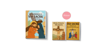 Livro de colorir infantil | Via Sacra