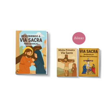 Livro de colorir infantil | Via Sacra