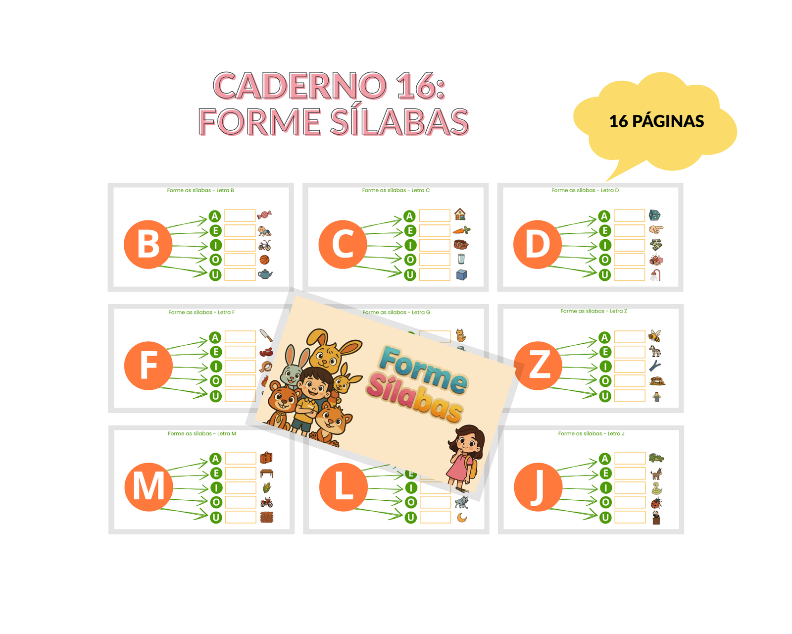 Kit Alfabetização e Reforço Escolar | a partir dos 4 anos - Imagem 17