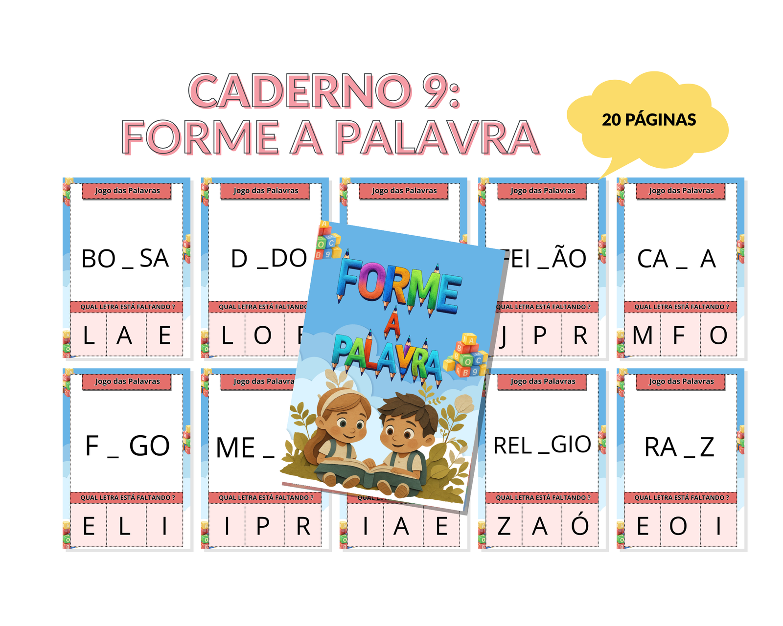 Kit Alfabetização e Reforço Escolar | a partir dos 4 anos - Imagem 10