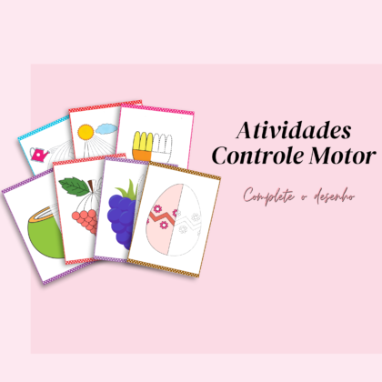 Atividade controle motor - Complete o desenho