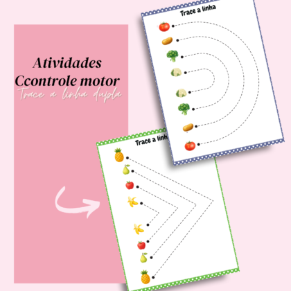 Atividade controle motor - Trace a linha dupla